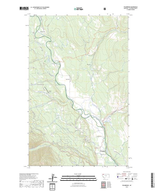Polebridge 2024 topographic map thumbnail