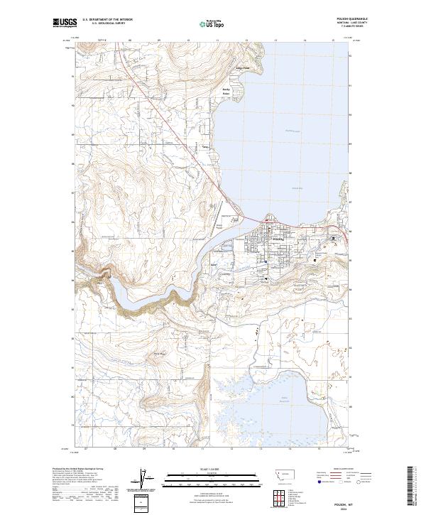 Polson 2024 topographic map thumbnail