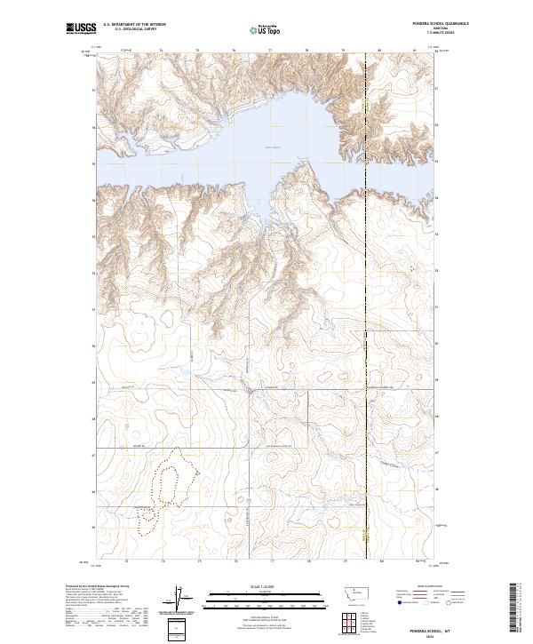 Pondera School topographic map thumbnail