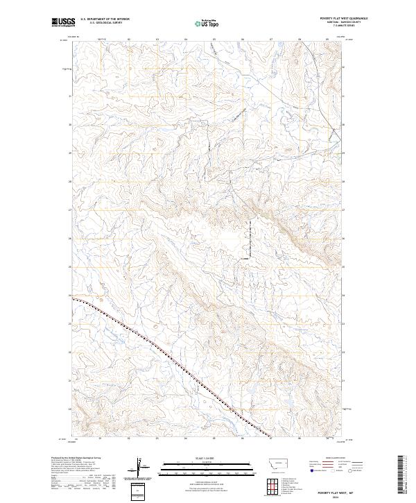 Poverty Flat West 2024 topographic map thumbnail