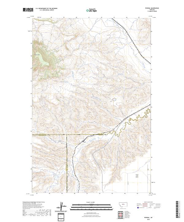 Pownal topographic map thumbnail