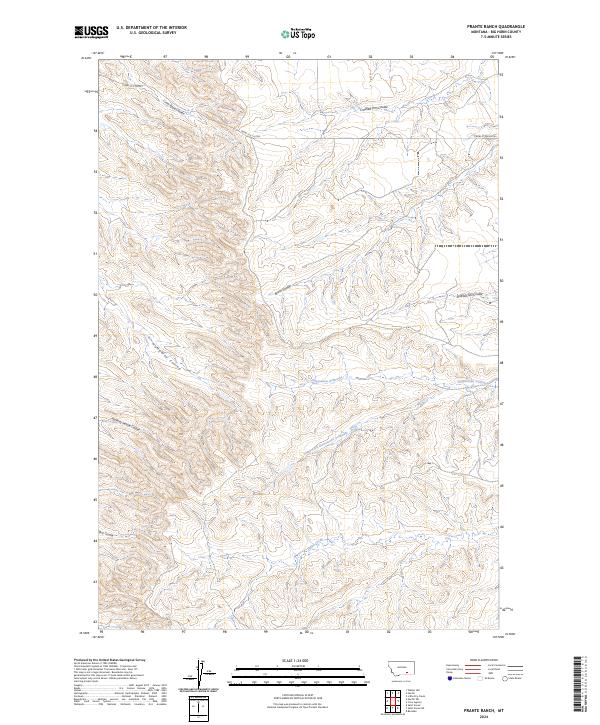 Prante Ranch 2024 topographic map thumbnail