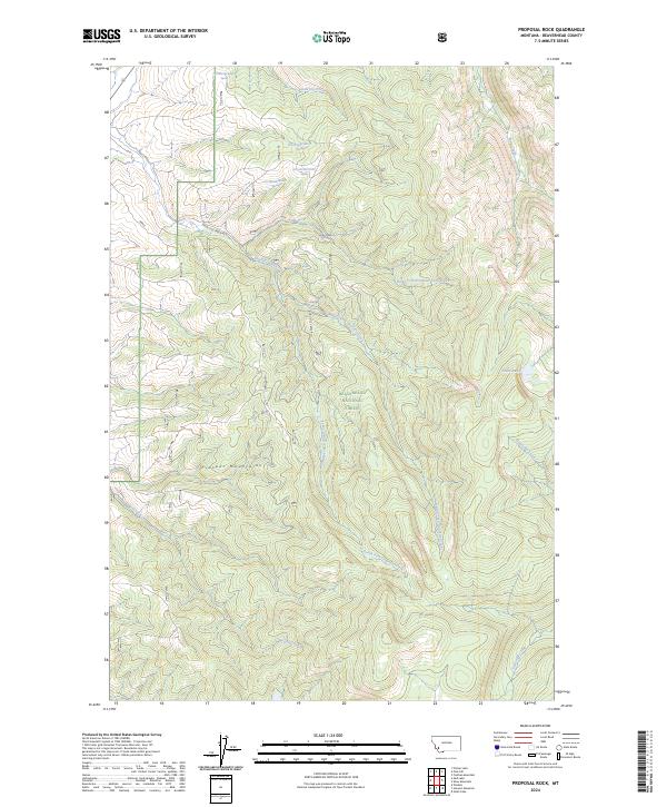Proposal Rock topographic map thumbnail