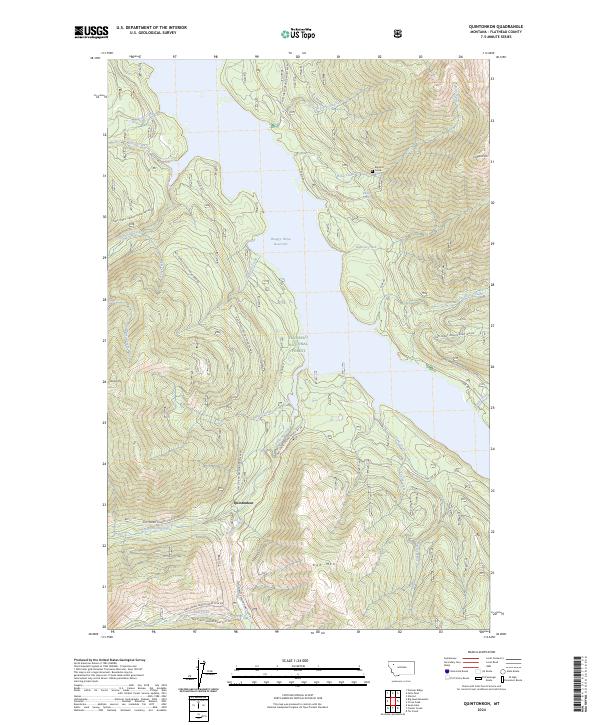 Quintonkon topographic map thumbnail