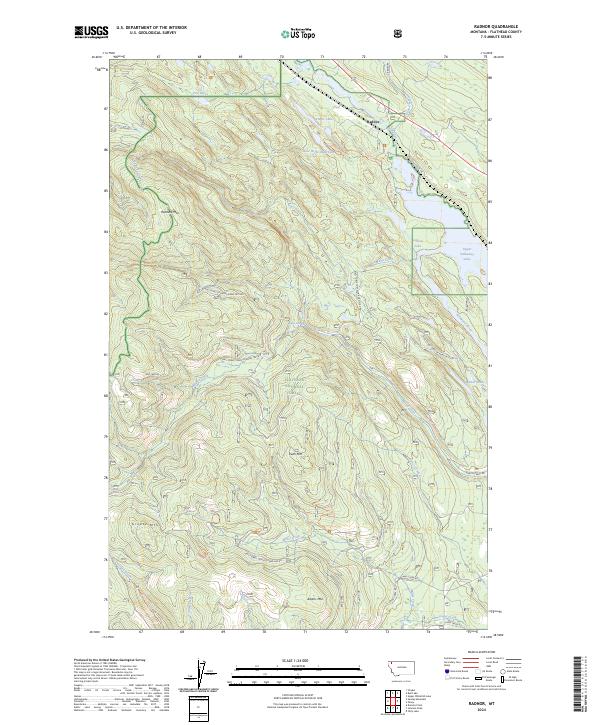 Radnor topographic map thumbnail