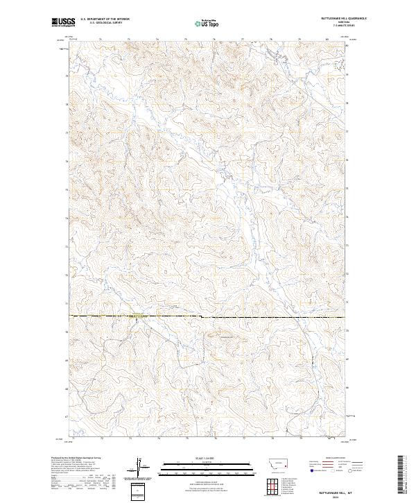 Rattlesnake Hill topographic map thumbnail