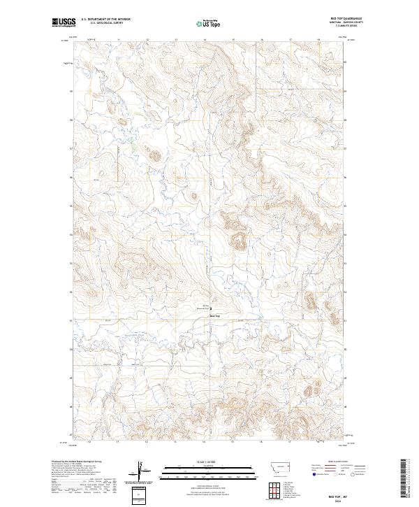 Red Top topographic map thumbnail