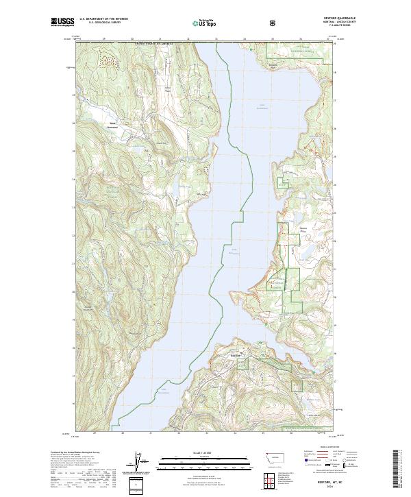 Rexford topographic map thumbnail