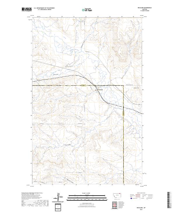 Richland 2024 topographic map thumbnail