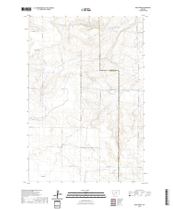 Rock Spring topographic map thumbnail