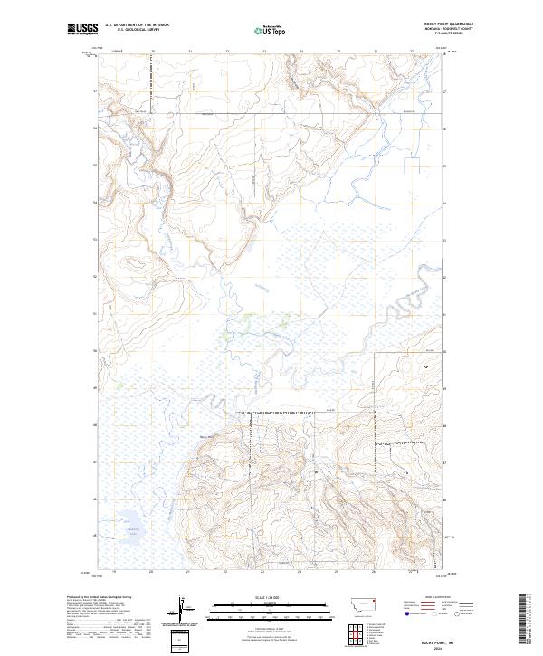 Rocky Point topographic map thumbnail