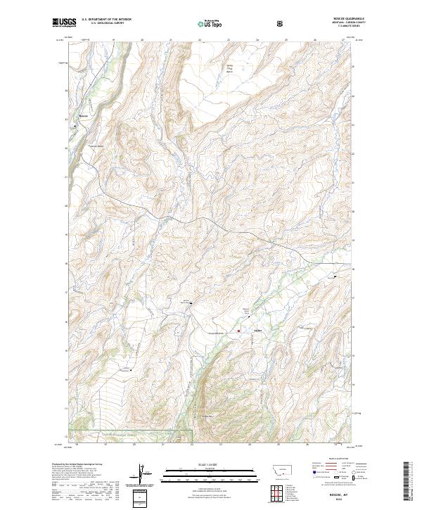 Roscoe topographic map thumbnail