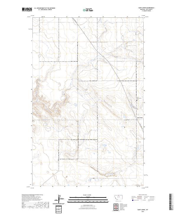 Saint Johns 2024 topographic map thumbnail