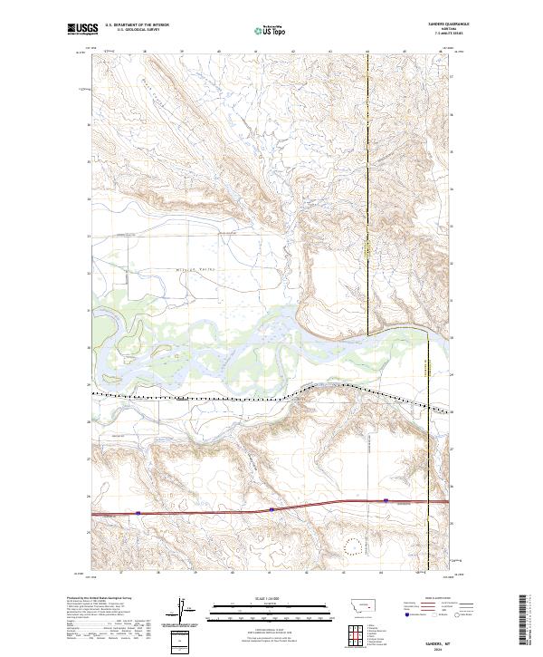 Sanders 2024 topographic map thumbnail