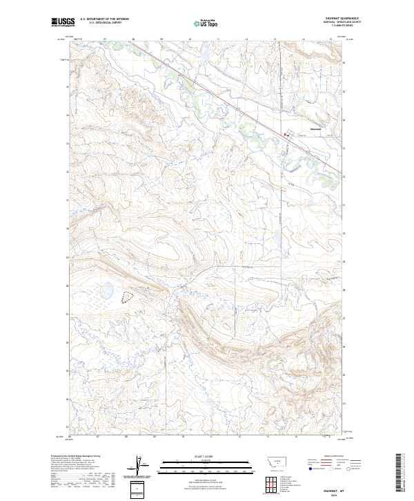 Shawmut topographic map thumbnail
