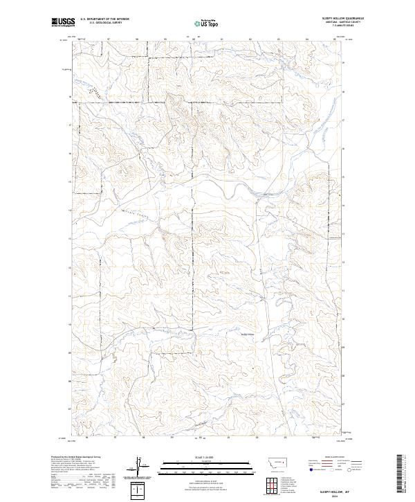 Sleepy Hollow topographic map thumbnail