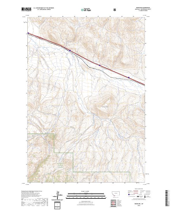 Snowline 2024 topographic map thumbnail