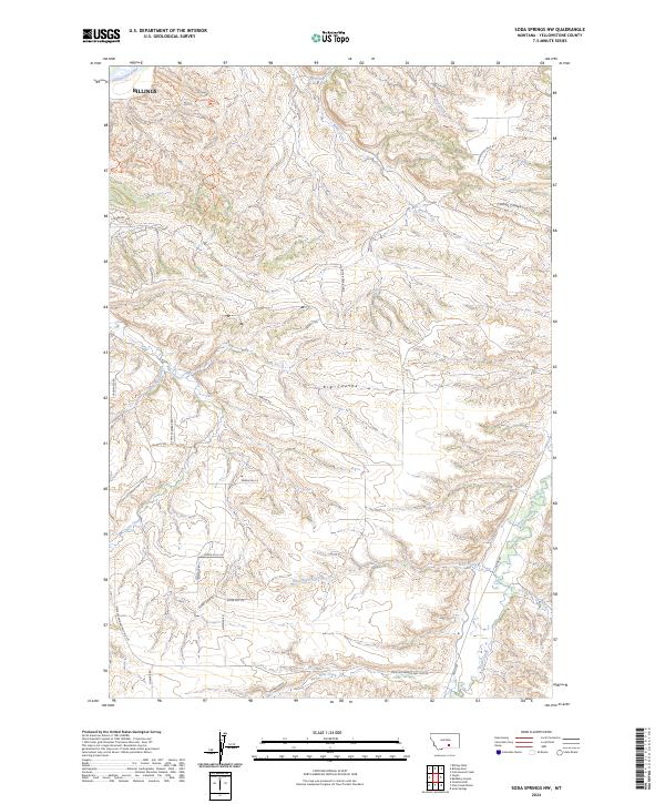 Soda Springs NW topographic map thumbnail