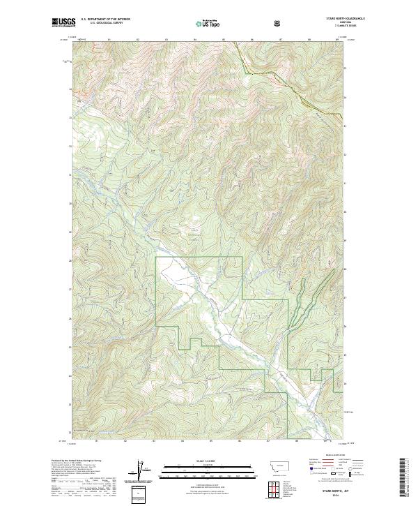 Stark North topographic map thumbnail