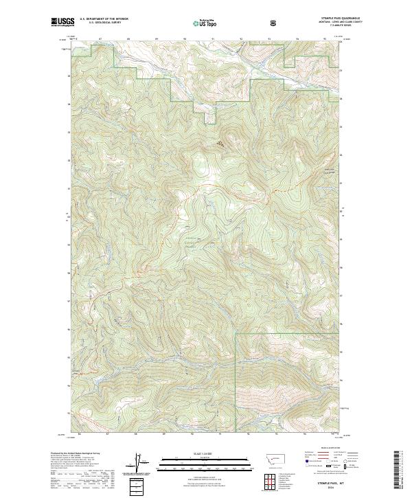 Stemple Pass 2024 topographic map thumbnail