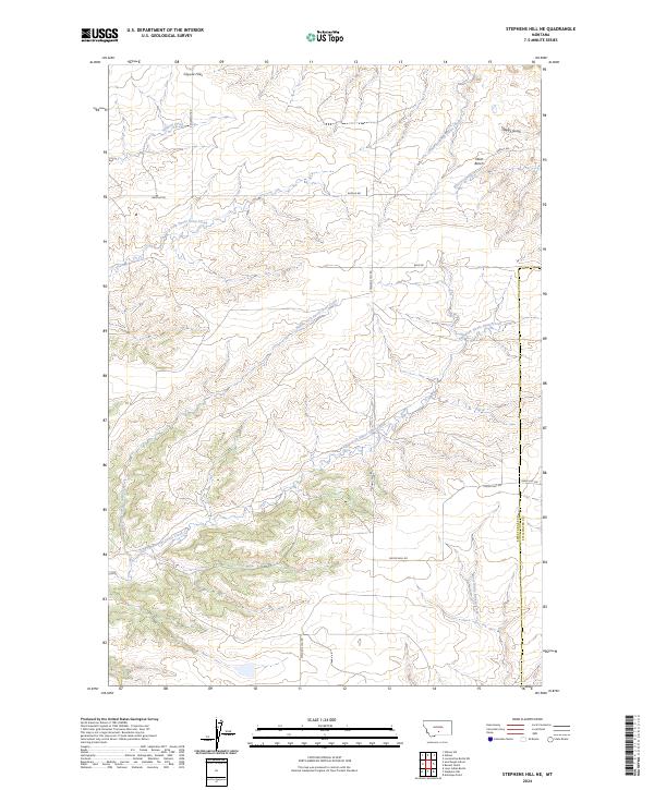 Stephens Hill NE topographic map thumbnail