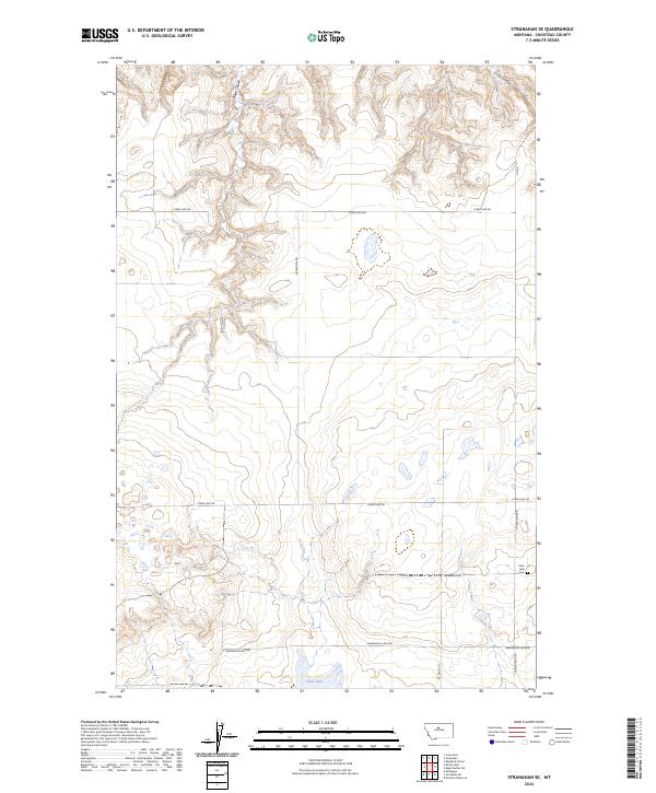 Stranahan SE topographic map thumbnail