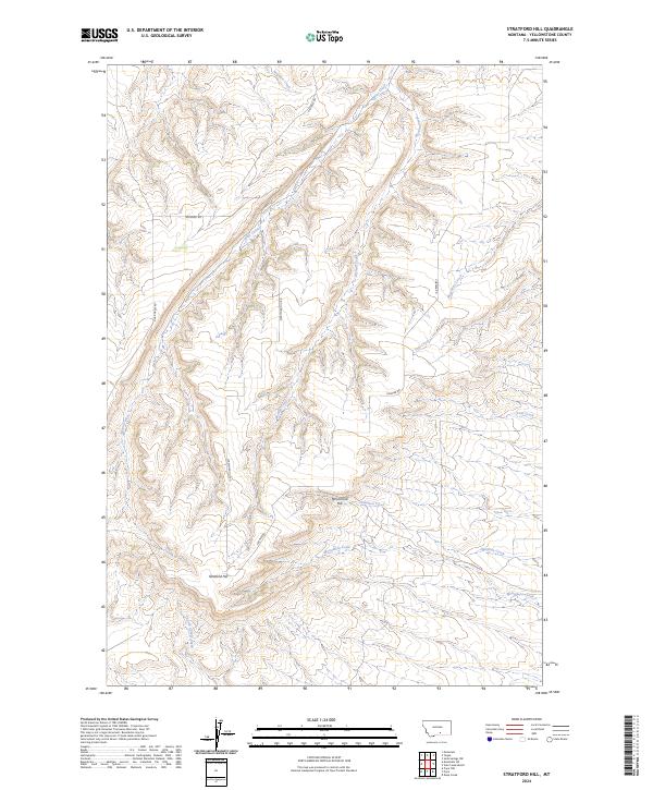 Stratford Hill topographic map thumbnail