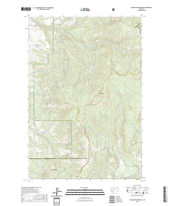 Sugarloaf Mountain topographic map thumbnail