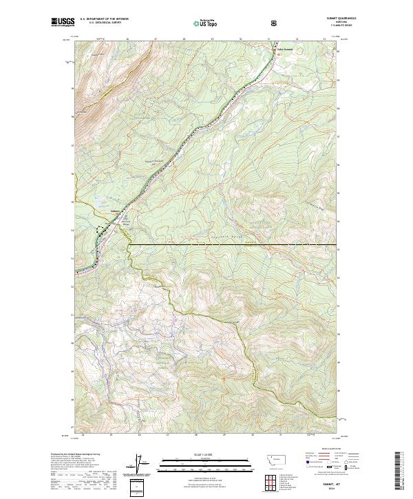 Summit topographic map thumbnail