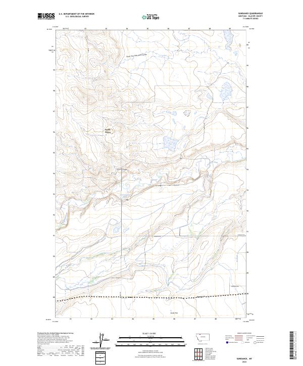 Sundance topographic map thumbnail