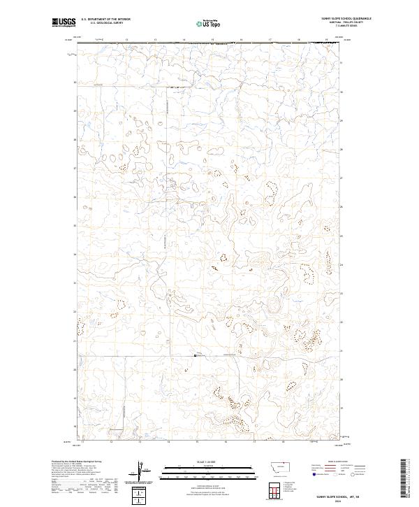 Sunny Slope School topographic map thumbnail