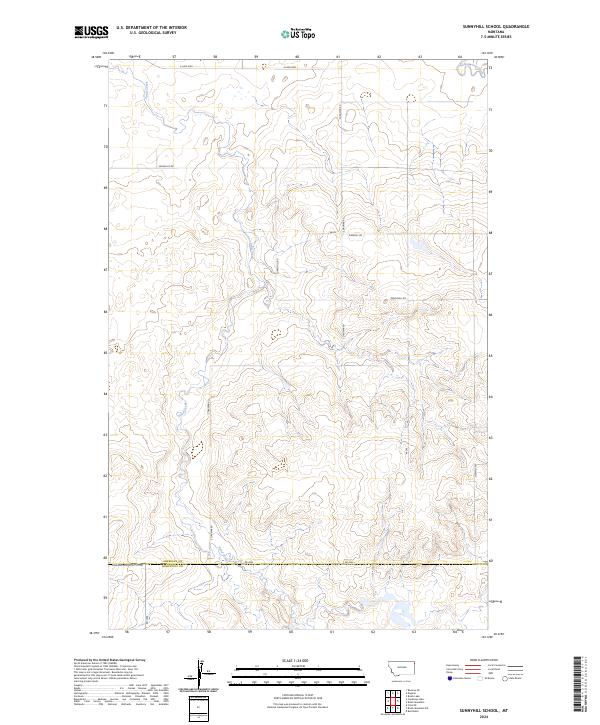 Sunnyhill School topographic map thumbnail