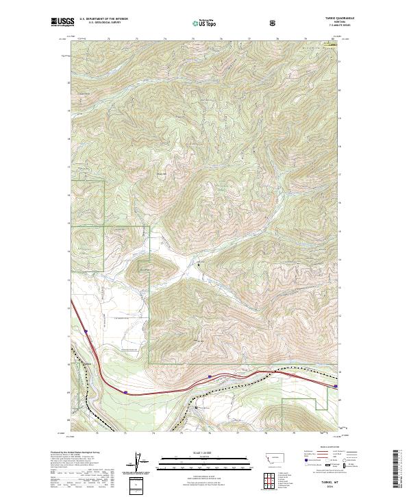 Tarkio topographic map thumbnail