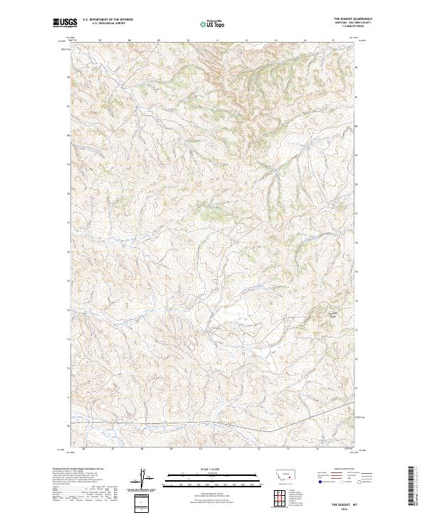 The Dugout topographic map thumbnail