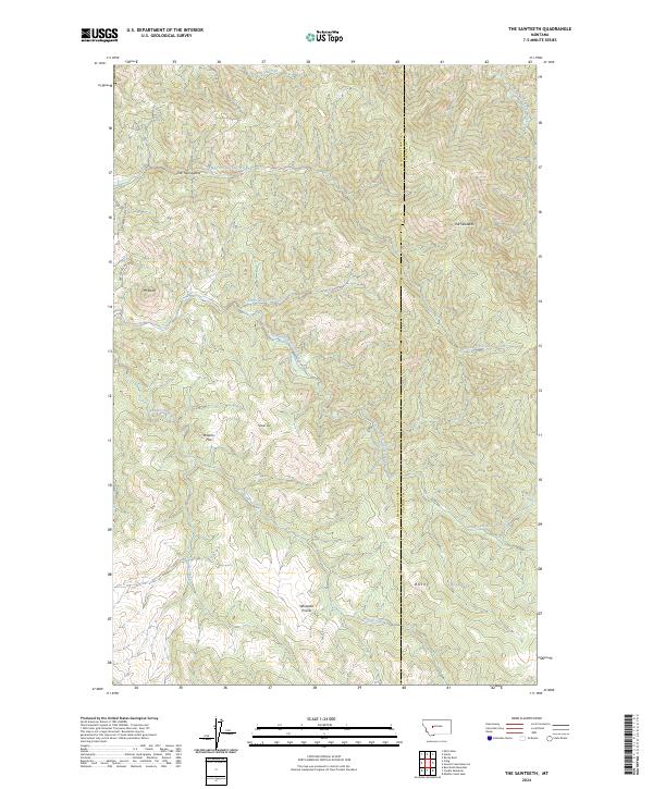 The Sawteeth topographic map thumbnail