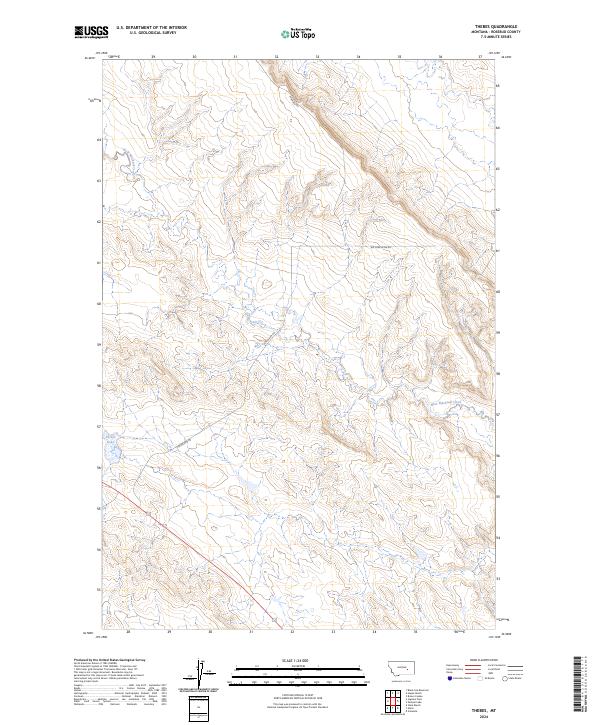 Thebes 2024 topographic map thumbnail