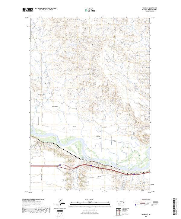 Thurlow 2024 topographic map thumbnail