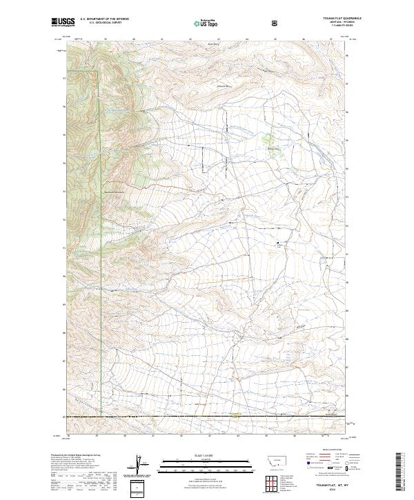 Tolman Flat topographic map thumbnail
