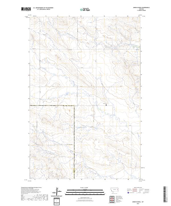 Union School topographic map thumbnail