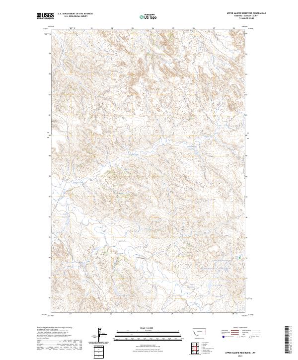 Upper Magpie Reservoir topographic map thumbnail