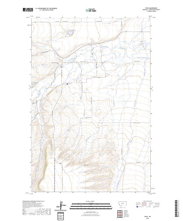 Utica topographic map thumbnail