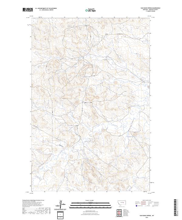 Van Dusen Spring 2024 topographic map thumbnail
