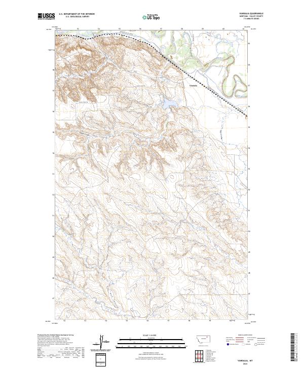 Vandalia topographic map thumbnail