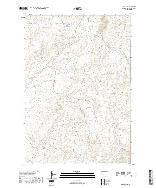 Vinegar Hill topographic map thumbnail