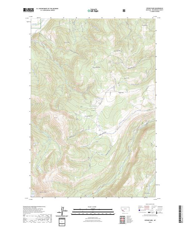 Vipond Park topographic map thumbnail