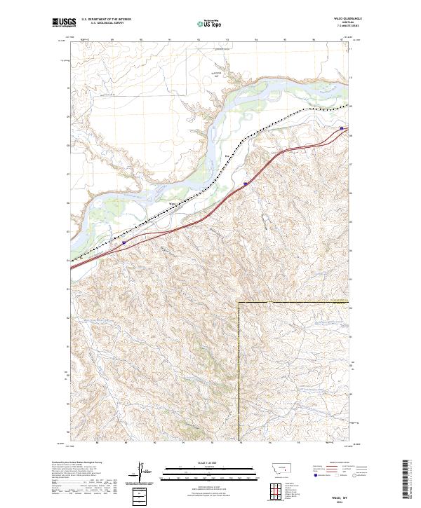Waco topographic map thumbnail