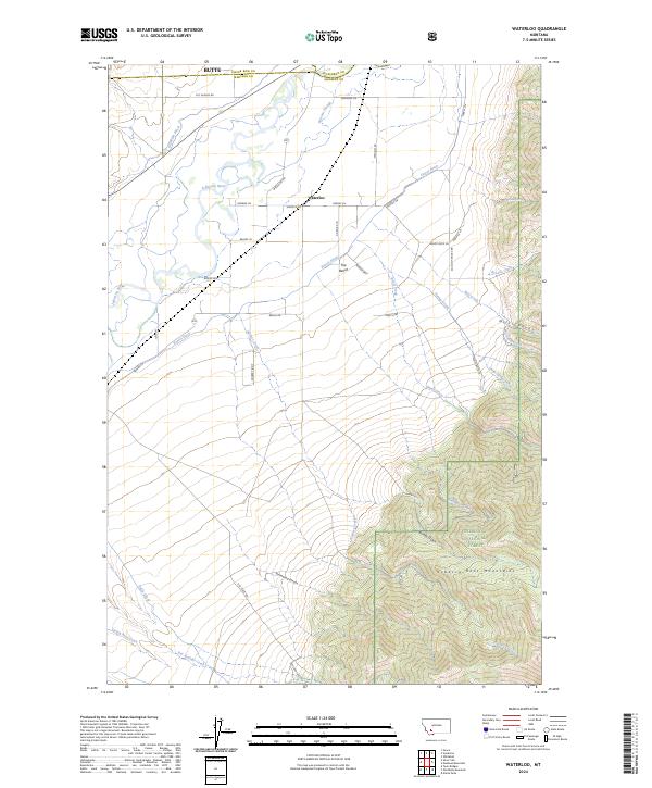 Waterloo topographic map thumbnail