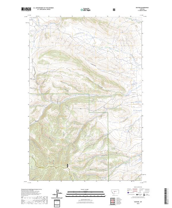Watson topographic map thumbnail