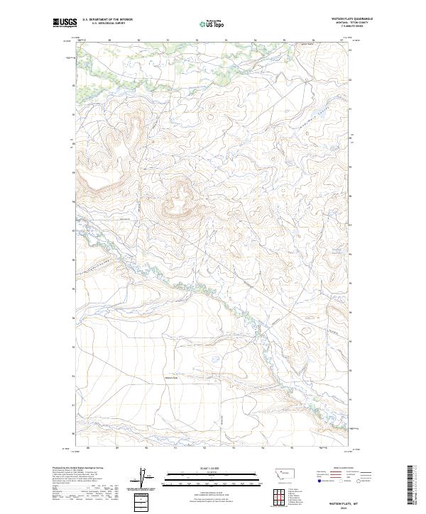 Watson Flats 2024 topographic map thumbnail