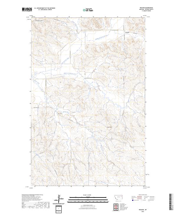 Weldon topographic map thumbnail